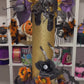Creepy Hands Halloween Flameless Candle Pillar Decoration 24 inch    Large Halloween Glittery Battery Operated Candle Decor