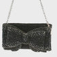 Mary Frances Beaded Bow Chic Crossbody Clutch Handbag    Mary Frances Black Bow Clutch Purse