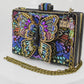 Mary Frances Beaded Kaleidoscope Butterfly Crossbody Handbag    Mary Frances Butterfly Purse