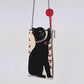 Mary Frances Purr-suit Crossbody Phone Bag   Mary Frances Black Cat Beaded Handbag