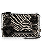 Mary Frances Primal Balance Crossbody Handbag    Zebra Stripes Fashion Bag
