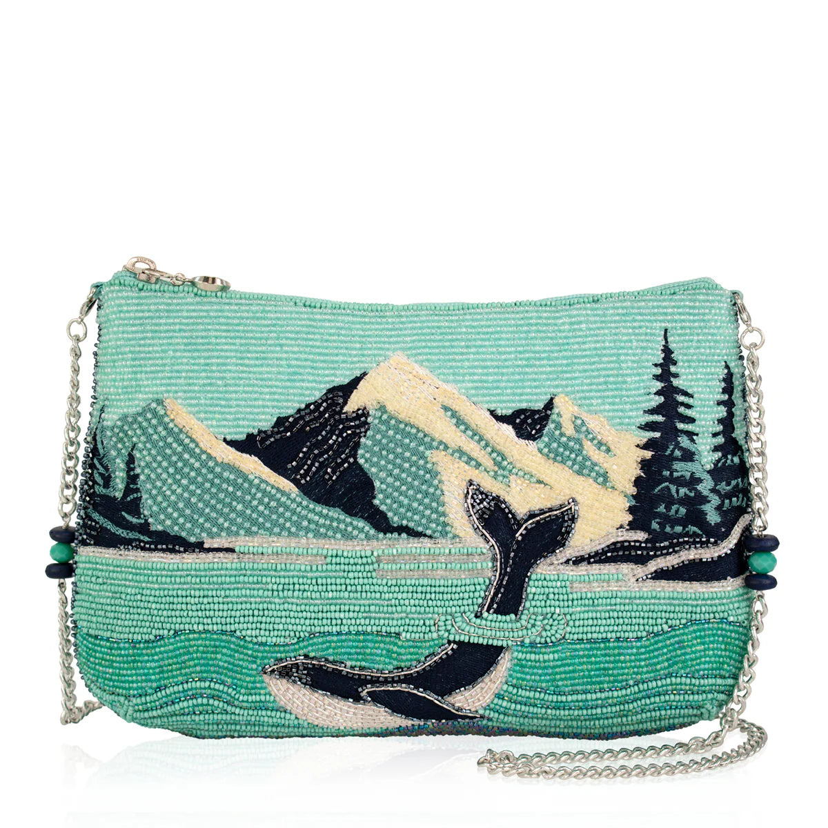 Mary Frances Sea To Sky Crossbody Handbag  Mary Frances Orca Whale Fashion Bag