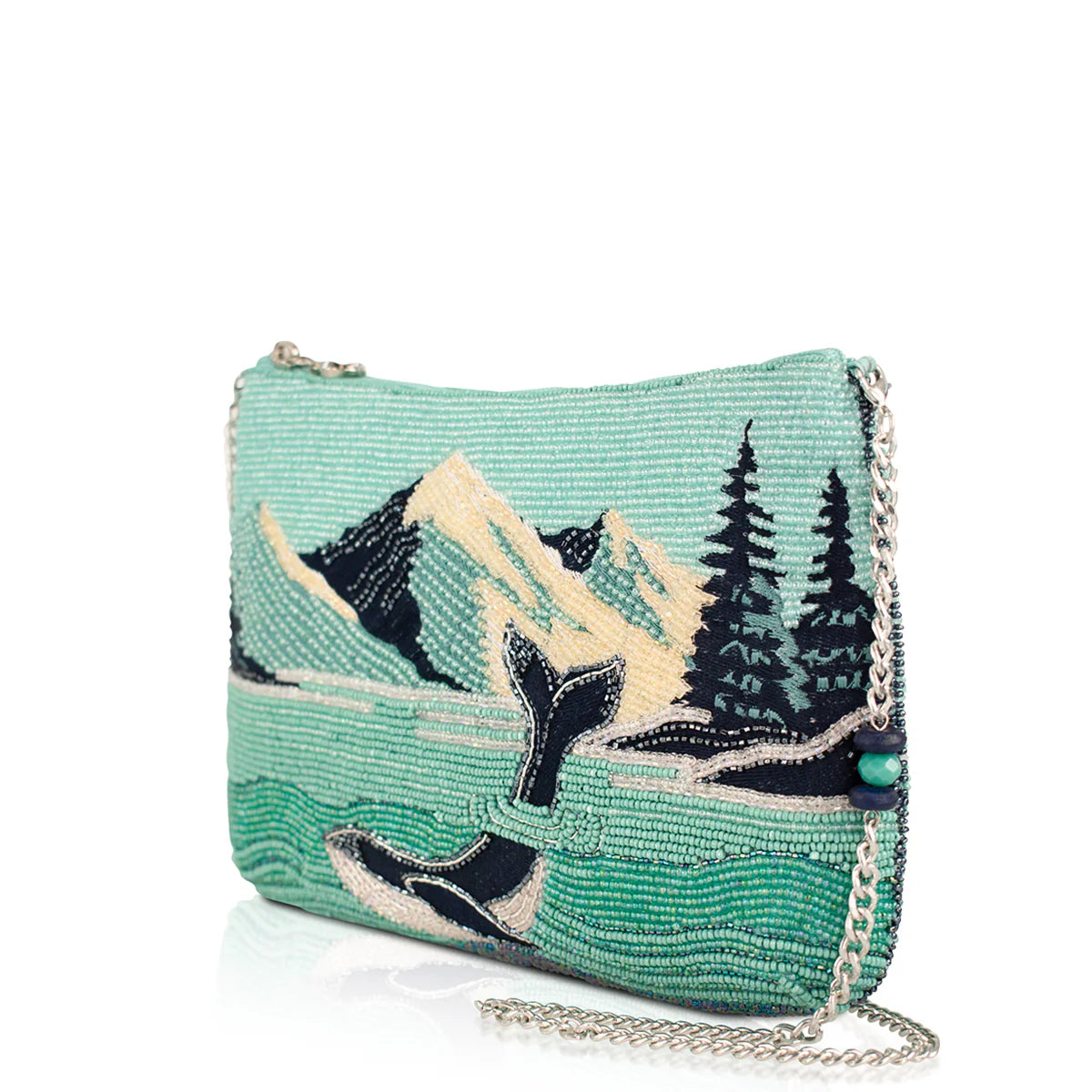 Mary Frances Sea To Sky Crossbody Handbag  Mary Frances Orca Whale Fashion Bag