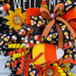 Halloween Welcome Candy Corn Wreath