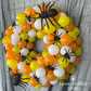 Halloween Candy Corn Wreath