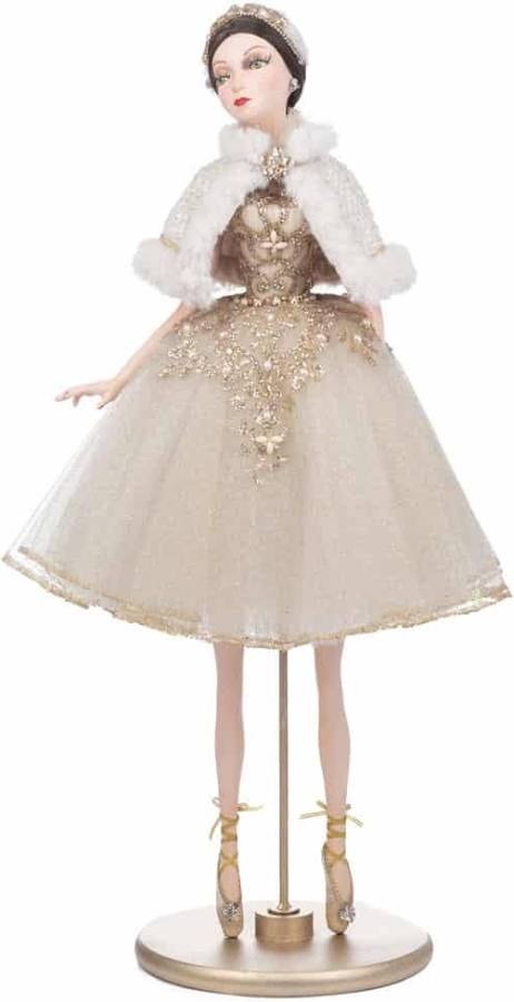 Katherine's Collection Christmas Comfort and Joy Standing Fairy Ballerina Doll