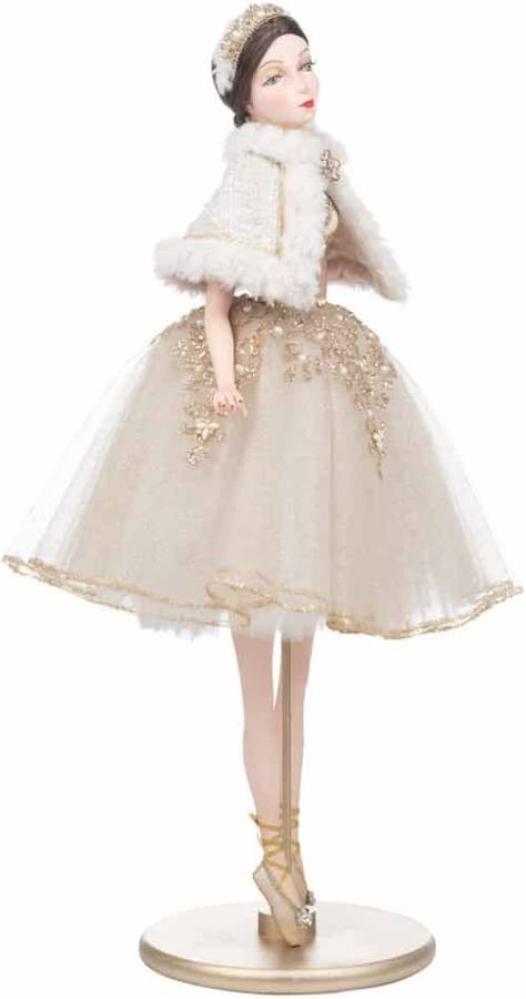 Katherine's Collection Christmas Comfort and Joy Standing Fairy Ballerina Doll