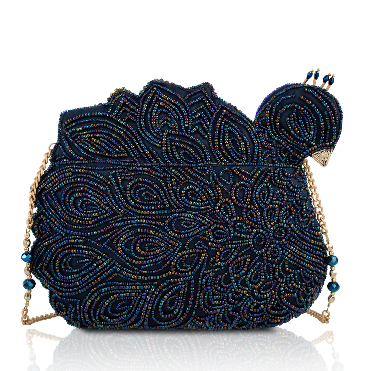 Mary Frances Show Off Crossbody Handbag    Peacock Fashion Bag