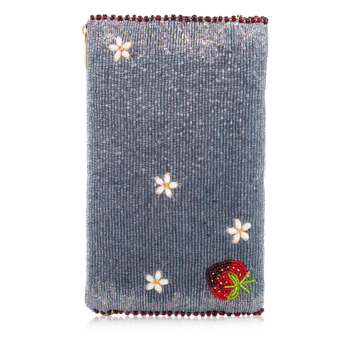 Mary Frances Strawberry Jam Crossbody Phone Bag