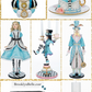 Katherine's Collection White Rabbit Life Size   Katherine's Collection Hearts and Wonderland