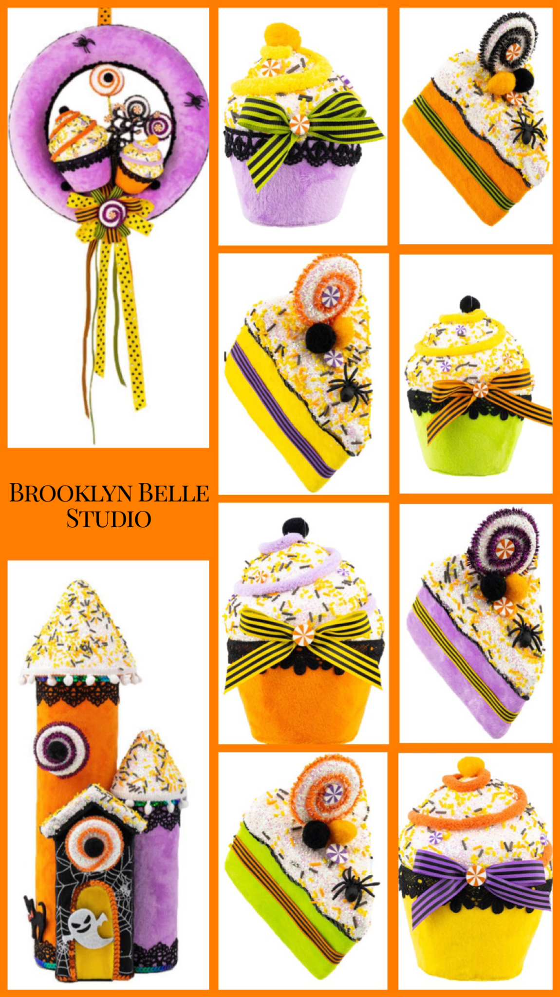 Candy Corn Decoration • Halloween Sweets Decor