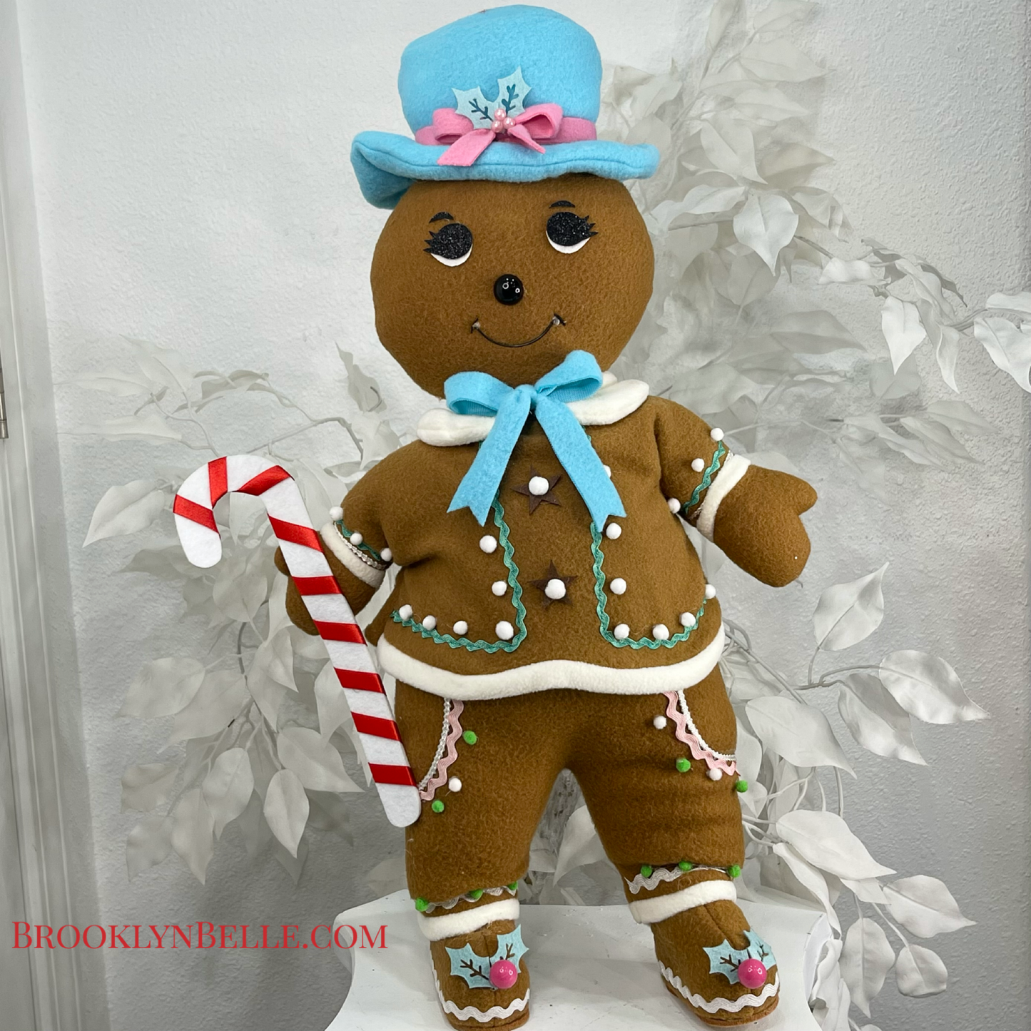 Set of 2 Gingerbread Boy and Girl