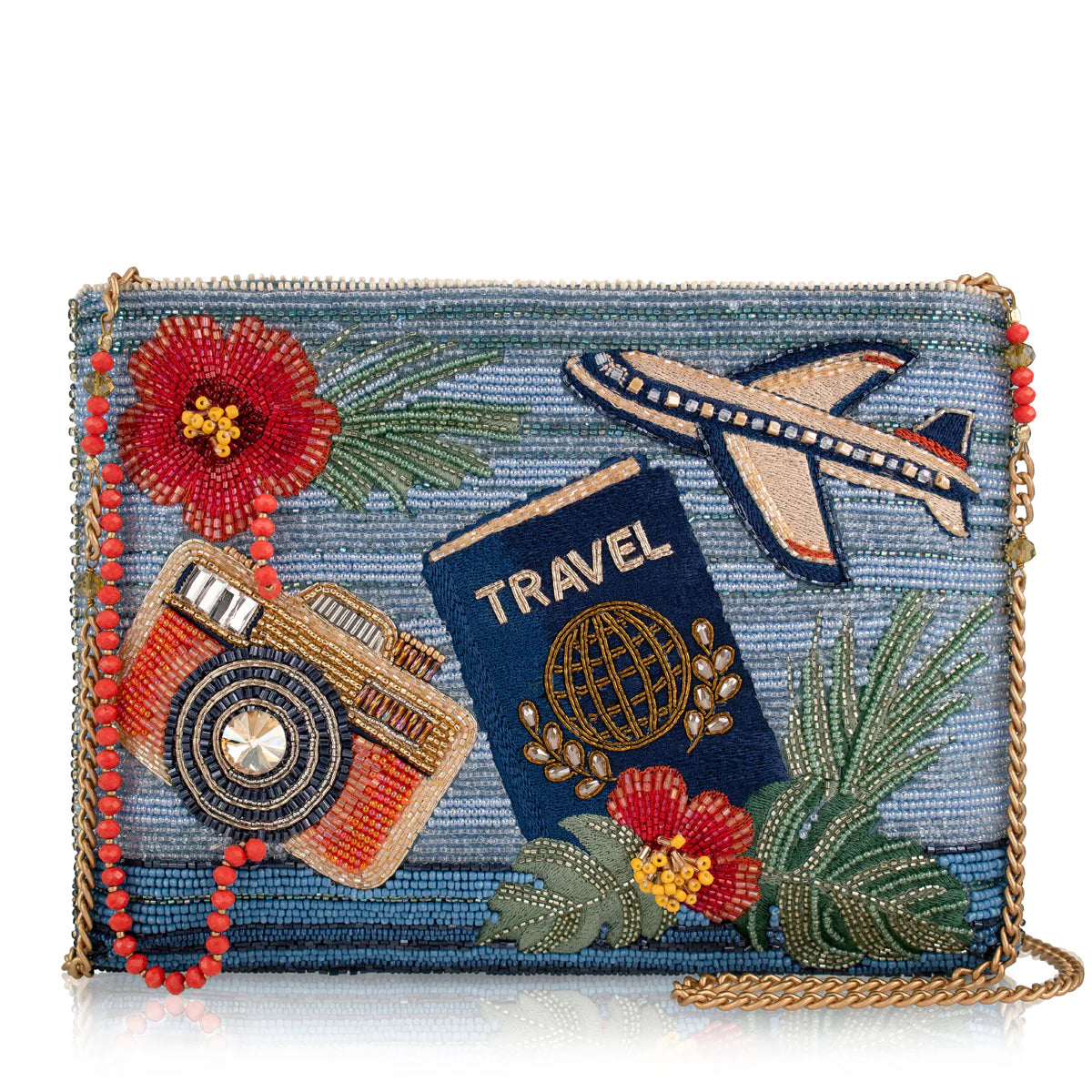 Mary Frances Where To Next Crossbody Handbag  Mary Frances Travel Fashion Bag