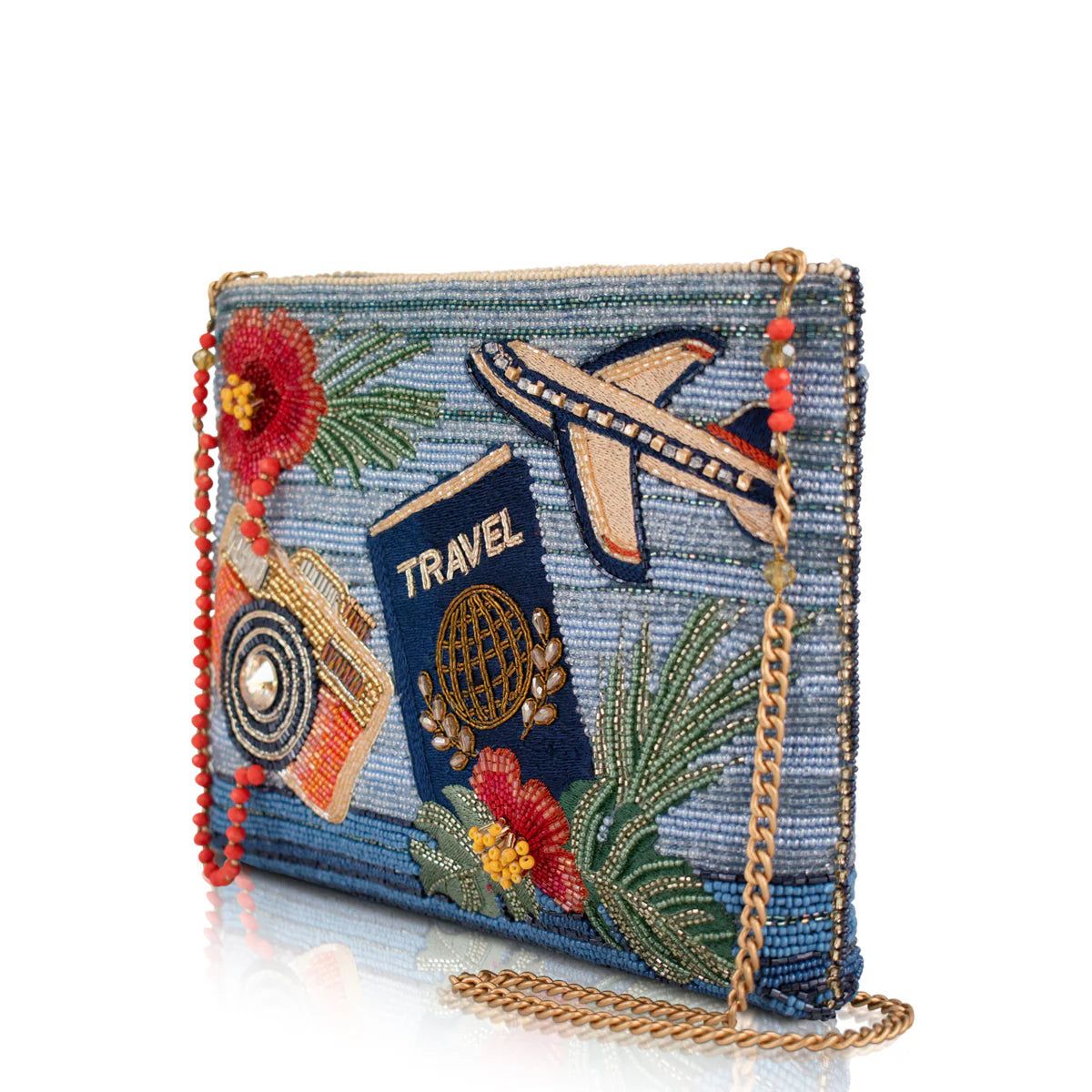 Mary Frances Where To Next Crossbody Handbag  Mary Frances Travel Fashion Bag