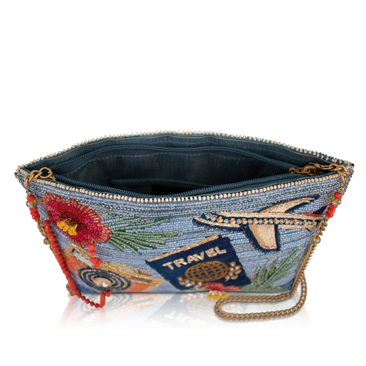 Mary Frances Where To Next Crossbody Handbag  Mary Frances Travel Fashion Bag