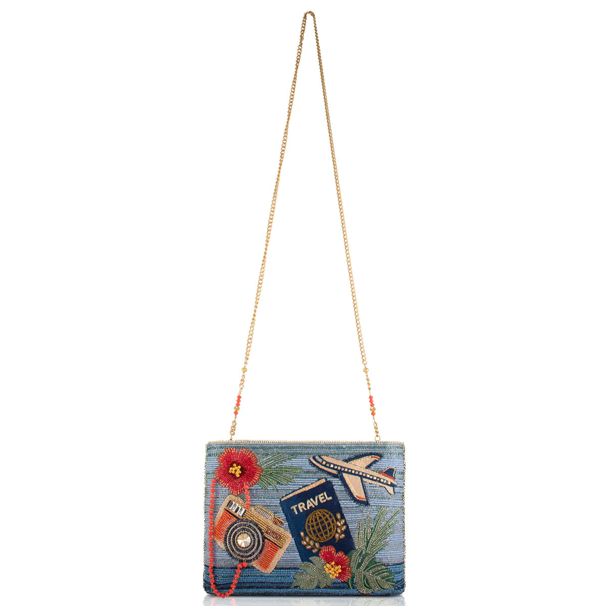 Mary Frances Where To Next Crossbody Handbag  Mary Frances Travel Fashion Bag