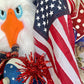 Patriotic  Eagle Wreath • Independence Day Wreath