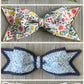 Big Easter Bunny and Floral Wreath Bow Attachment