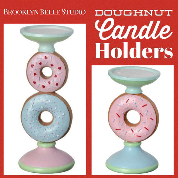 Doughnut Candle Holder