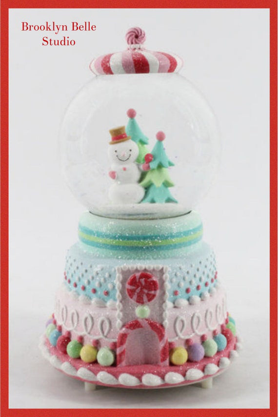Snowman Musical Christmas Globe
