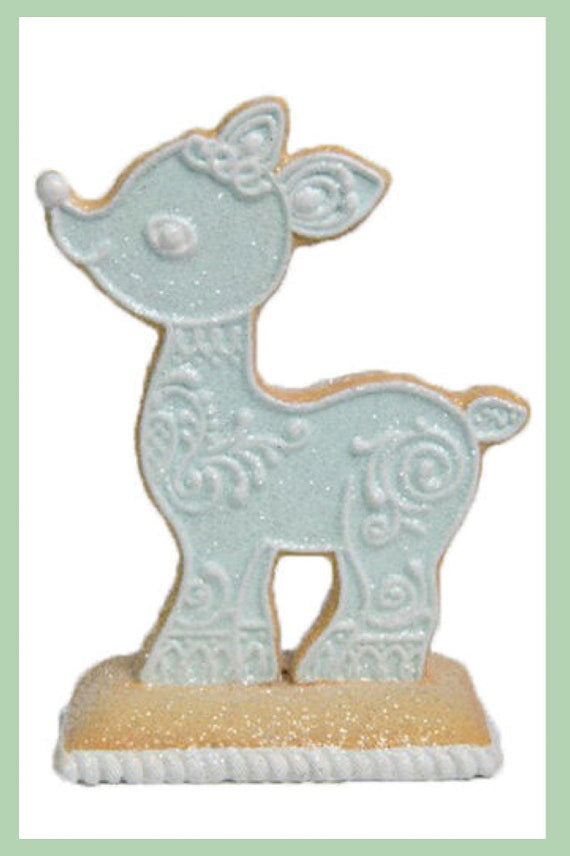 Reindeer Cookie Figurine