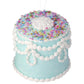 5 Inch Mint Green Candy Decorated Cake