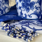 Blue Chinoiserie Table Runner