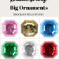 6" Crystal Clear Diamond Ornament