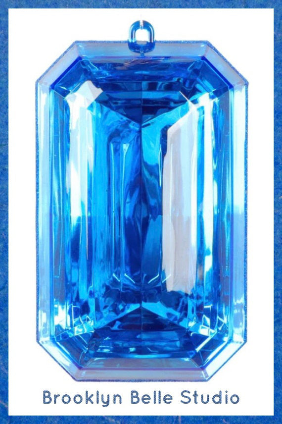 Blue Jewel Ornament