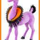 Purple Halloween Deer Decoration