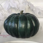 7.5" Artificial Green Blue Pumpkin