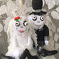 Bride And Groom Skeleton Dolls