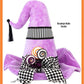 19" Purple Witch Hat Decoration