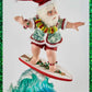 Katherine's Collection Surfing Santa Decor