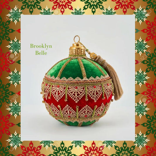 Brooklyn Belle  Christmas Ornaments Katherines Holiday Decor