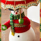 Katherine's Collection Snowman with Umbrella Serving Tray
