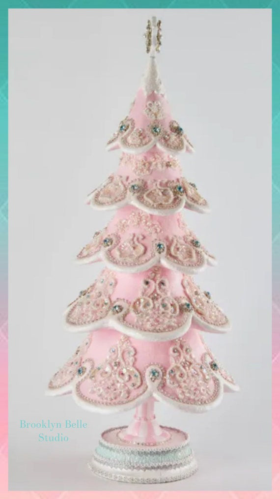 Katherine's Collection Frost and Tenderness Tabletop Tree   Katherine's Collection Christmas
