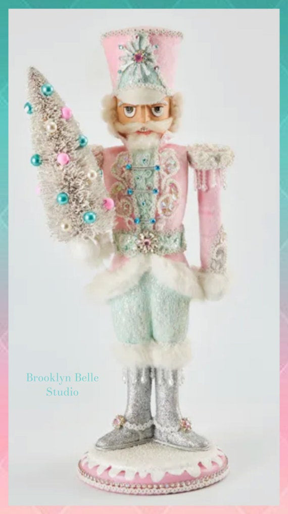 Katherine's Collection Frost and Tenderness, Admiral Jackson Frost Nutcracker Christmas Decor