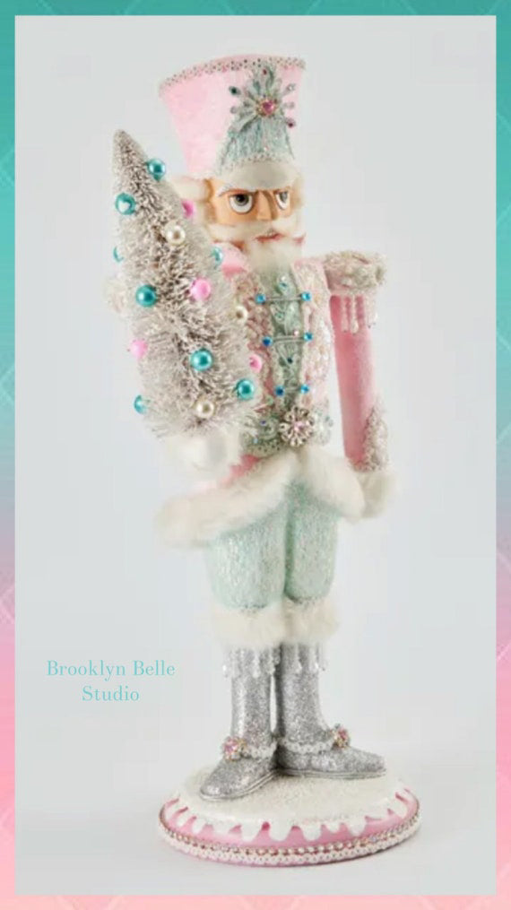 Katherine's Collection Frost and Tenderness, Admiral Jackson Frost Nutcracker Christmas Decor