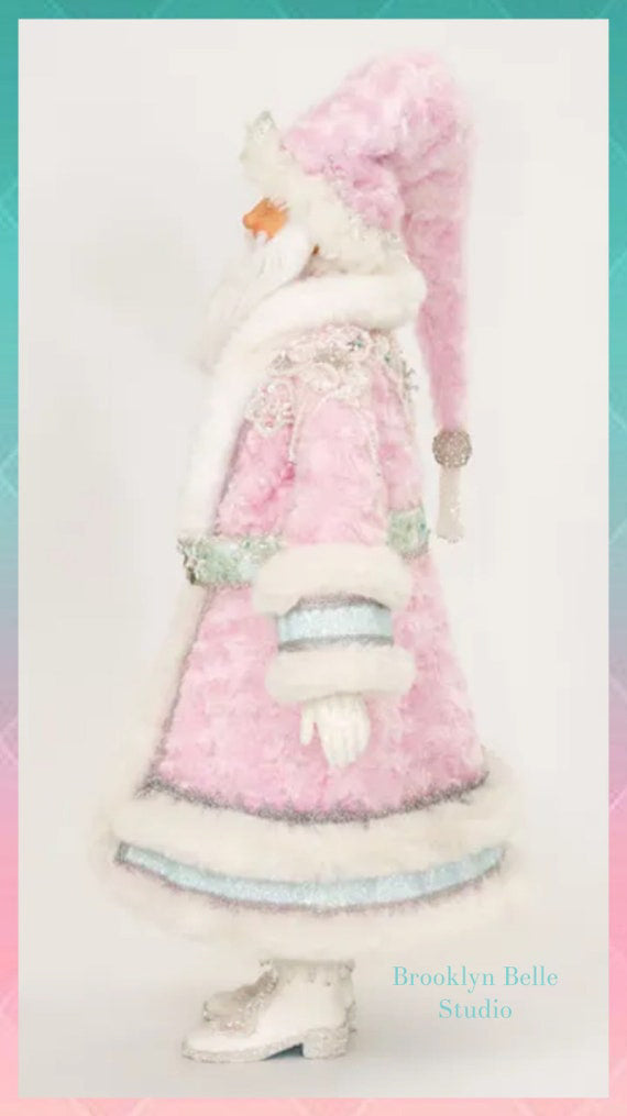 Katherine's Collection 24" Frost and Tenderness Santa Decor   Katherine's Collection Christmas