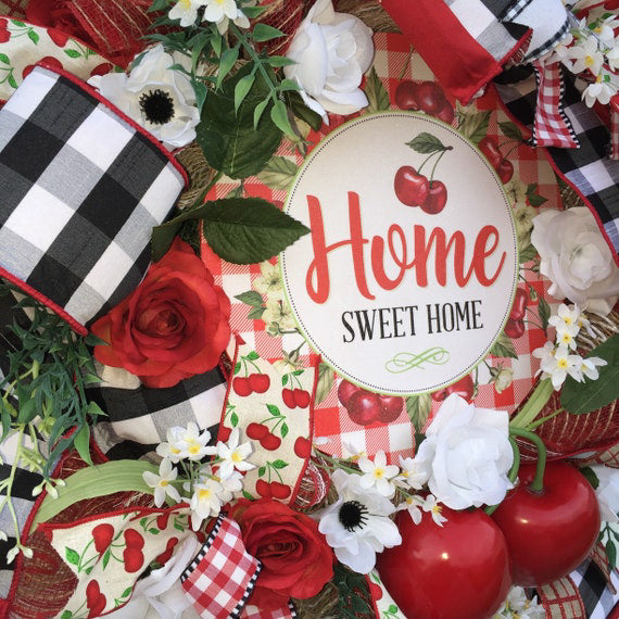 Home Sweet Home Wreath