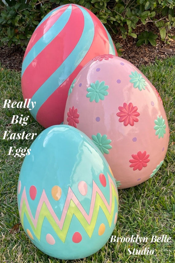 27" Jumbo Easter Egg Decor