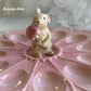 Bunny Easter Egg Platter