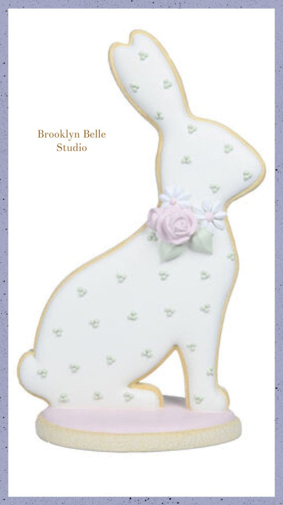 Bunny Easter Egg Platter
