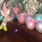 5" Easter Egg Ornaments Set Of 3