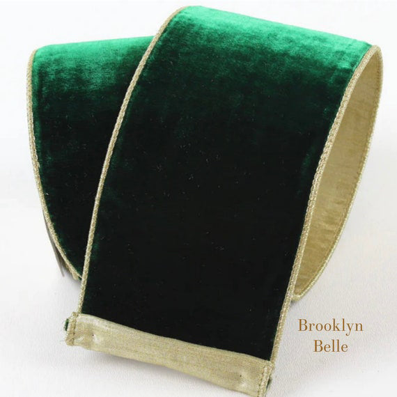 Emerald Velvet Ribbon