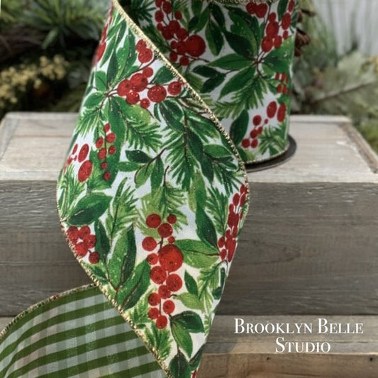Brooklyn Belle  Christmas Embellishments & Supplies Ribbons Holiday Decor